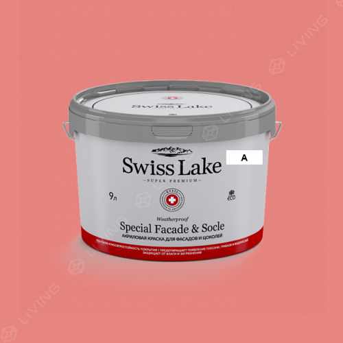 картинка Краска Swiss Lake Special Faсade & Socle цвет strawberry nougat №1337 от LIVING