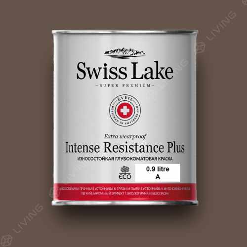 картинка Краска Swiss Lake Wall Resistance Plus цвет taupe №658 от LIVING