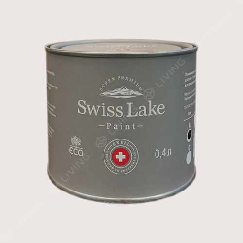 картинка Краска Swiss Lake Wall Comfort 7 цвет cautious white №363 от LIVING