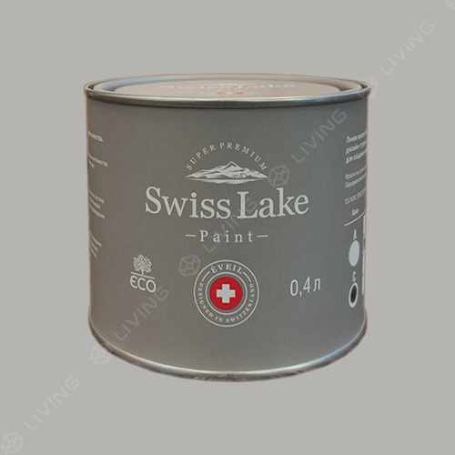 картинка Краска Swiss Lake Wall Comfort 7 цвет skyline steel №2838 от LIVING