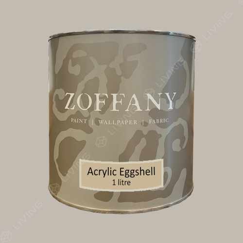 картинка Краска ZOFFANY Acrylic Eggshell цвет HALF SMOKED PEARL от LIVING