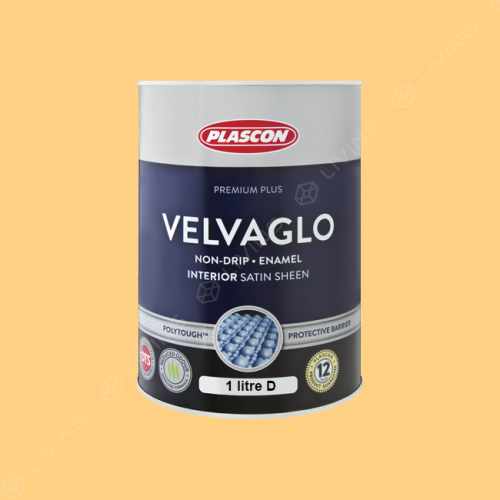 картинка Краска Plascon VELVAGLO WB цвет Yellow Balloon арт.Y5-A1-3 от LIVING