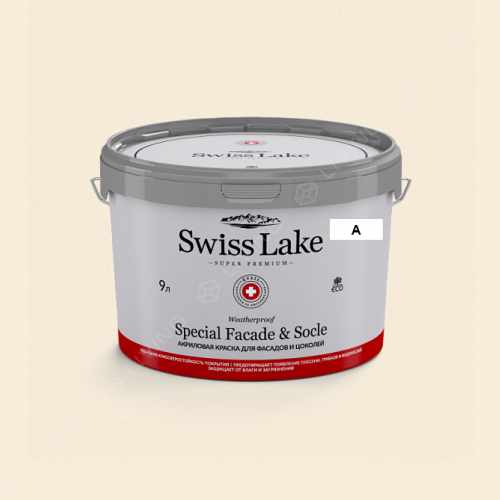 картинка Краска Swiss Lake Special Faсade & Socle цвет white chess №110 от LIVING
