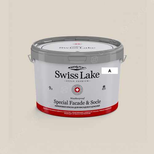 картинка Краска Swiss Lake Special Faсade & Socle цвет old prairie №250 от LIVING