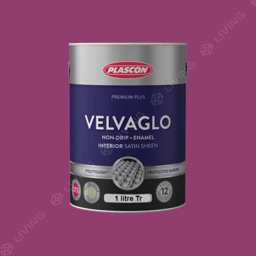 картинка Краска Plascon VELVAGLO цвет Berry Bright арт.P7-B1-1 от LIVING