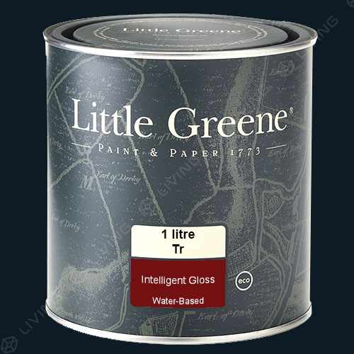 картинка Краска Little Greene Acrylic Gloss (Intelligent Gloss) цвет Basalt №221 от LIVING