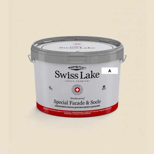 картинка Краска Swiss Lake Special Faсade & Socle цвет flowing silk №140 от LIVING
