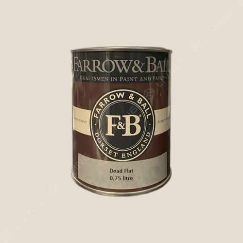 картинка Краска Farrow&Ball Dead Flat цвет School House White №291 от LIVING