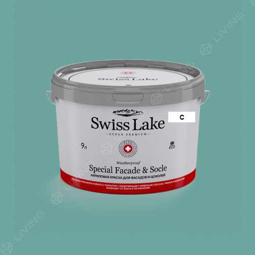 картинка Краска Swiss Lake Special Faсade & Socle цвет Starry-Eyed №2398 от LIVING