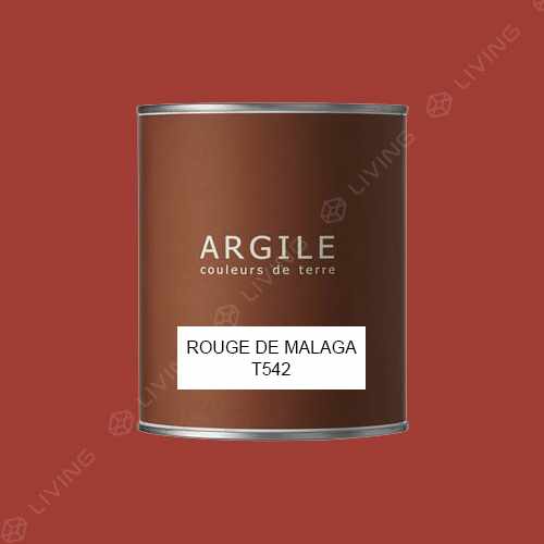 картинка Краска Argile Mat Veloute цвет ROUGE DE MALAGA T542 от LIVING