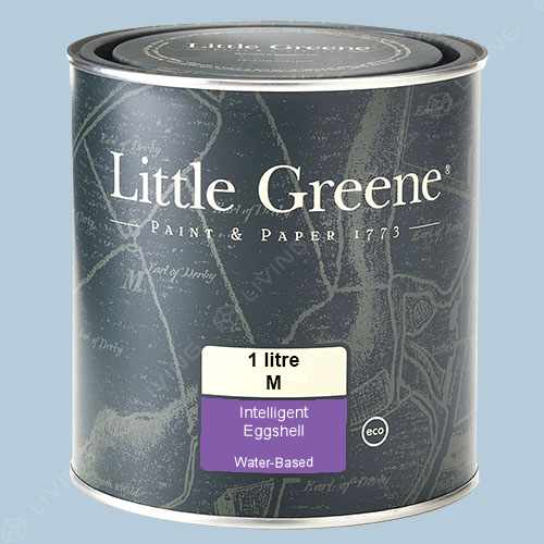 картинка Краска Little Greene Intelligent Eggshell (Acrylic Eggshell) цвет Pale Wedgwood №249 от LIVING