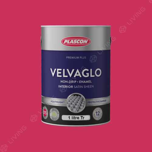 картинка Краска Plascon VELVAGLO цвет Go Go Red арт.R4-A1-1 от LIVING