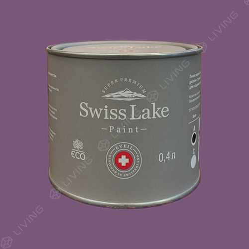 картинка Краска Swiss Lake Wall Comfort 7 цвет purple №1849 от LIVING