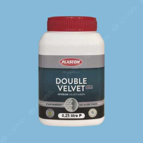 картинка Краска Plascon DOUBLE VELVET цвет Spa Bleu арт.B5-B1-4 от LIVING