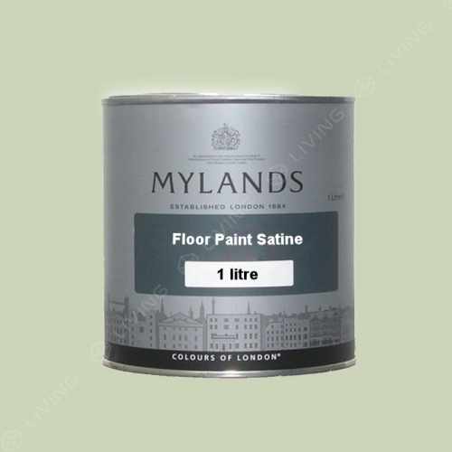 картинка Краска Mylands Floor Paint Satine цвет Mint Street №95 от LIVING