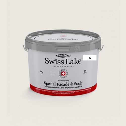 картинка Краска Swiss Lake Special Faсade & Socle цвет pearls on ice  №47 от LIVING