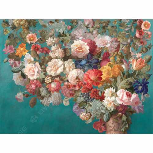 картинка Фреска Affresco, коллекция Цветариум, арт. Still Life with Flowers Color 2 Россия от LIVING