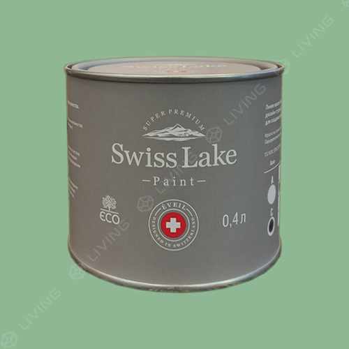 картинка Краска Swiss Lake Wall Comfort 7 цвет Seedling №2490 от LIVING