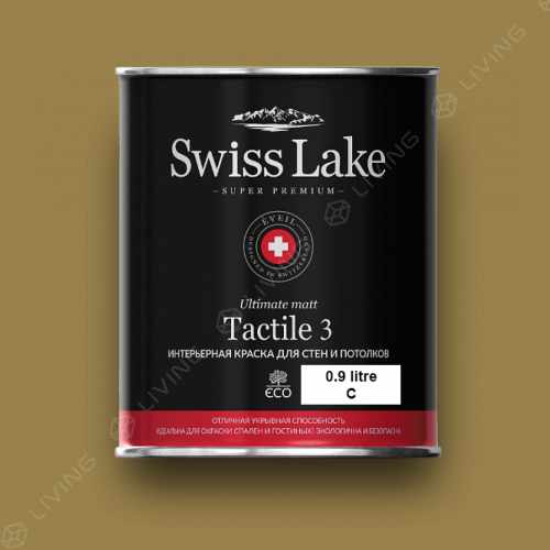 картинка Краска Swiss Lake Tactile 3 цвет lemongrass №2549 от LIVING