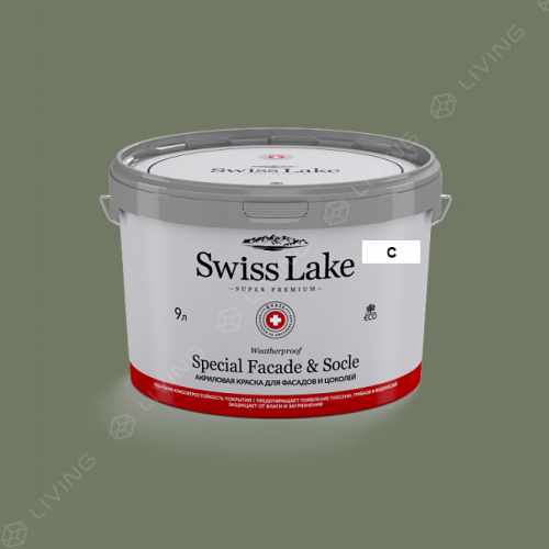 картинка Краска Swiss Lake Special Faсade & Socle цвет june bug №2640 от LIVING