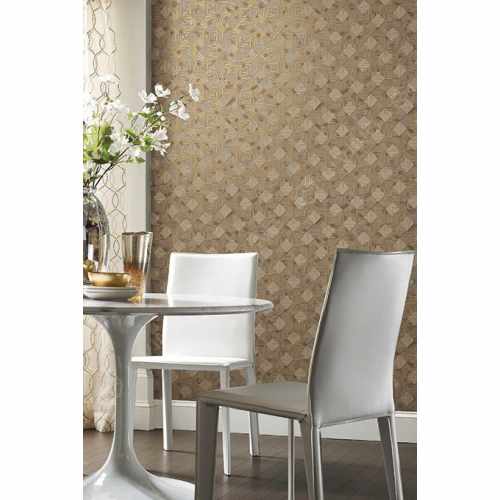 картинка Виниловые обои York, коллекция Antonina Vela - Mixed Metals, арт. BD44505, США от LIVING