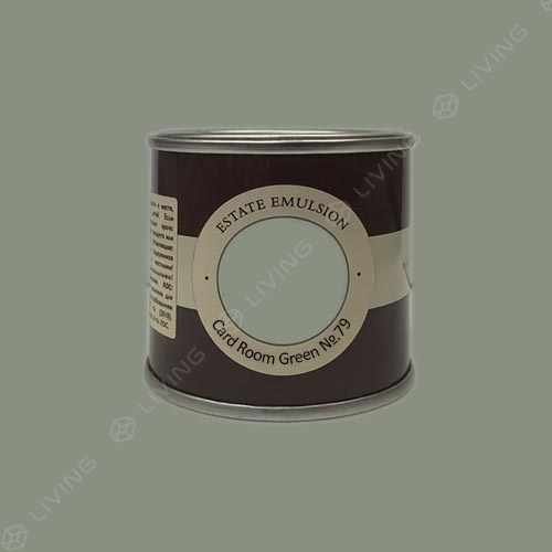 картинка Краска Farrow&Ball Estate Emulsion цвет Card Room Green №79 от LIVING