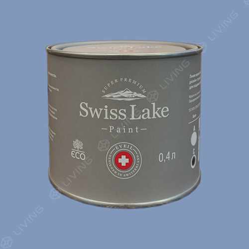 картинка Краска Swiss Lake Wall Comfort 7 цвет blue clay №1937 от LIVING