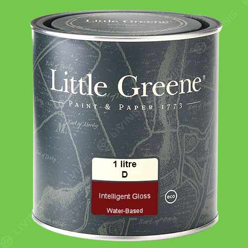 картинка Краска Little Greene Acrylic Gloss (Intelligent Gloss) цвет Phthalo Green №199 от LIVING