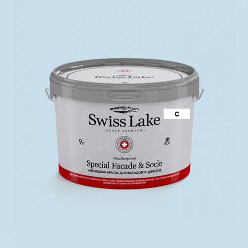 картинка Краска Swiss Lake Special Faсade & Socle цвет splash  №2013 от LIVING