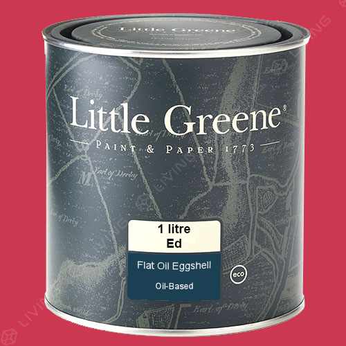 картинка Краска Little Greene Flat Oil Eggshell цвет Leather №191 от LIVING