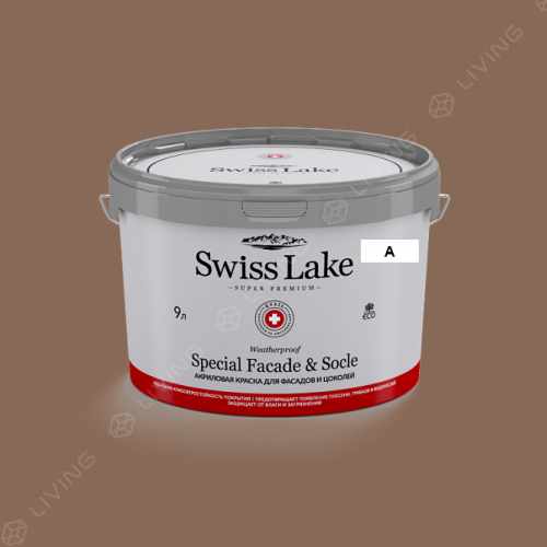 картинка Краска Swiss Lake Special Faсade & Socle цвет gingery №799 от LIVING