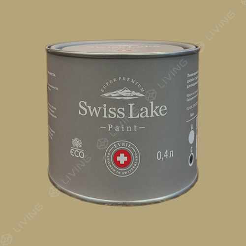 картинка Краска Swiss Lake Wall Comfort 7 цвет Green Potato №2618 от LIVING