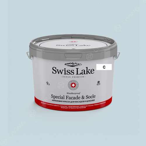 картинка Краска Swiss Lake Special Faсade & Socle цвет HONESTY №1999 от LIVING