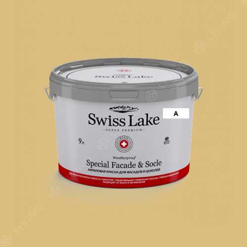 картинка Краска Swiss Lake Special Faсade & Socle цвет solaria №993 от LIVING