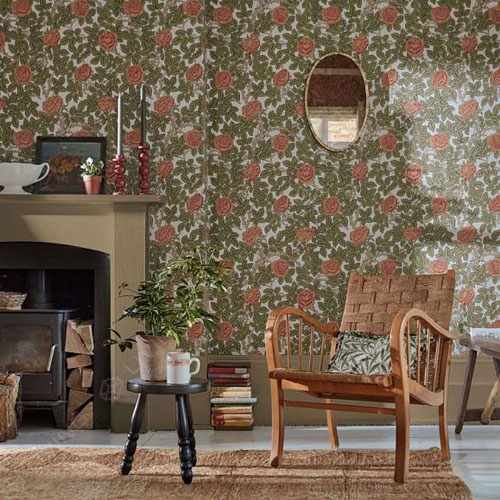 Обои бумажные Morris, коллекция Emery Walker’s House Collection, арт. 217207, Великобритания