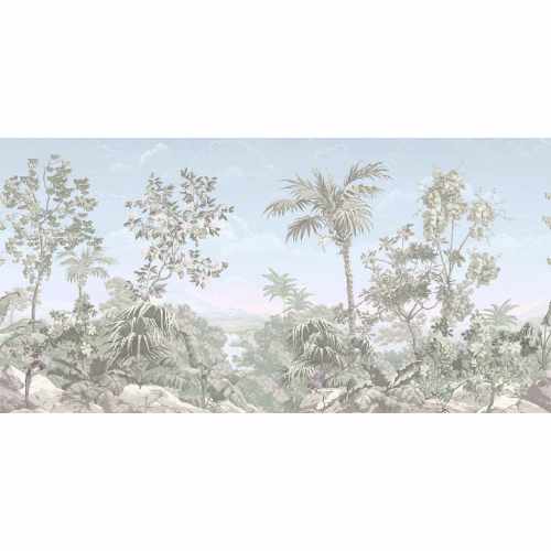 картинка Фреска Affresco, коллекция Цветариум, арт. Jungle Color 4 Россия от LIVING