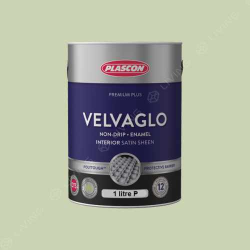 картинка Краска Plascon VELVAGLO цвет Contour Green арт.G1-B2-1 от LIVING