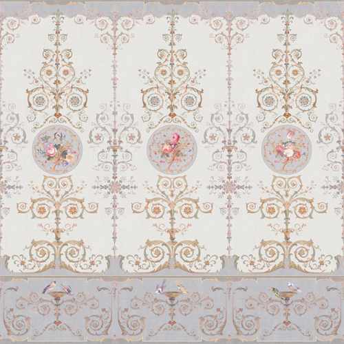 картинка Фреска Affresco, коллекция Цветариум, арт. Hermitage Color 4 Россия от LIVING