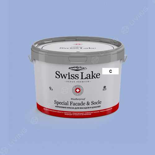 картинка Краска Swiss Lake Special Faсade & Socle цвет lovely lilac №1928 от LIVING