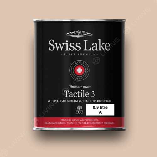 картинка Краска Swiss Lake Tactile 3 цвет pecan №537 от LIVING