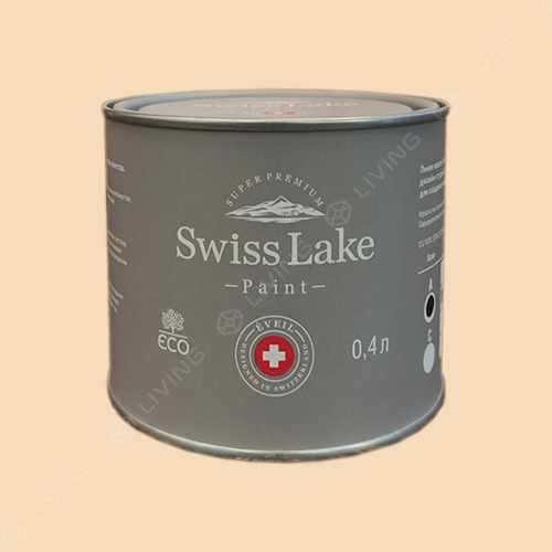 картинка Краска Swiss Lake Wall Comfort 7 цвет flattering peach №1122 от LIVING