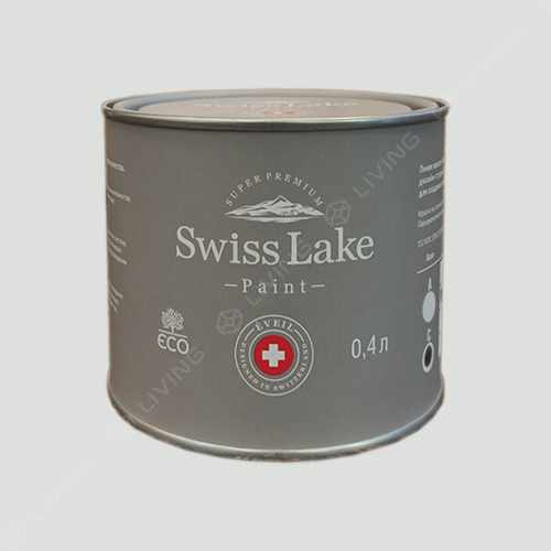 картинка Краска Swiss Lake Wall Comfort 7 цвет moonlit snow №2791 от LIVING