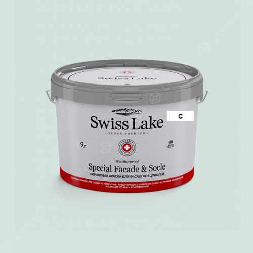картинка Краска Swiss Lake Special Faсade & Socle цвет crystal clear №2327 от LIVING