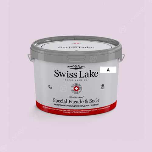 картинка Краска Swiss Lake Special Faсade & Socle цвет BARE PINK №1655 от LIVING