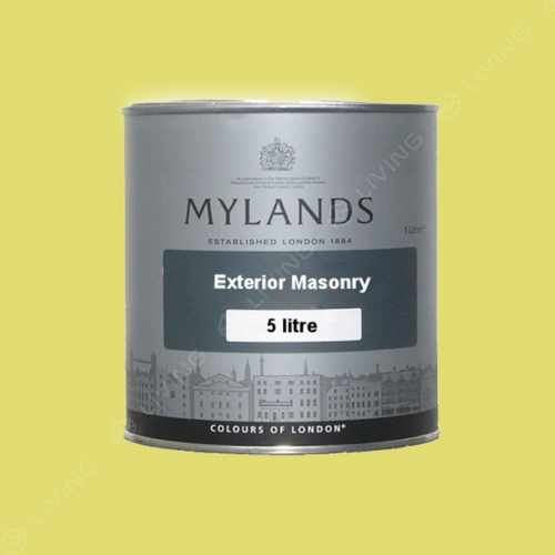 картинка Краска Mylands Exterior Masonry цвет Verdure Yellow №148 от LIVING