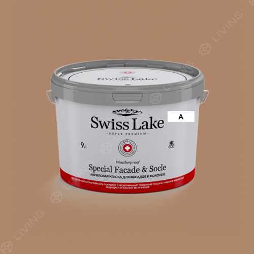картинка Краска Swiss Lake Special Faсade & Socle цвет cinnamon twist №1624 от LIVING