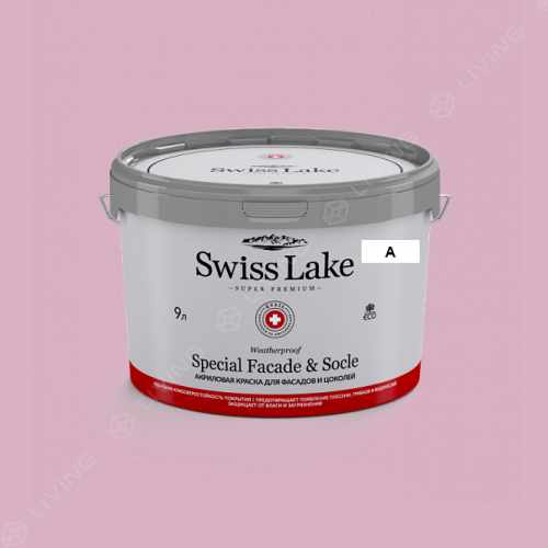 картинка Краска Swiss Lake Special Faсade & Socle цвет Rare Amethyst №1678 от LIVING