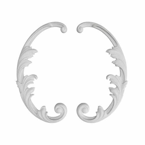 Волюта RODECOR Шинуазри, арт. 02012CN, 32 х 16 х 1,3 см.