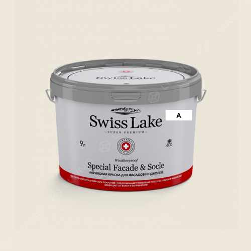 картинка Краска Swiss Lake Special Faсade & Socle цвет tender powder №79 от LIVING