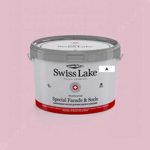 картинка Краска Swiss Lake Special Faсade & Socle цвет soft breeze №1675 от LIVING